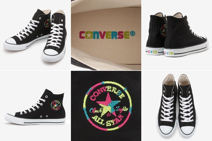 マーブルアンクルパッチ/カラフルヒールラベルを配置したCONVERSE ALL STAR MARBROIDERY HIが6月発売 (コンバース オールスター マーブロイダリー ハイ)