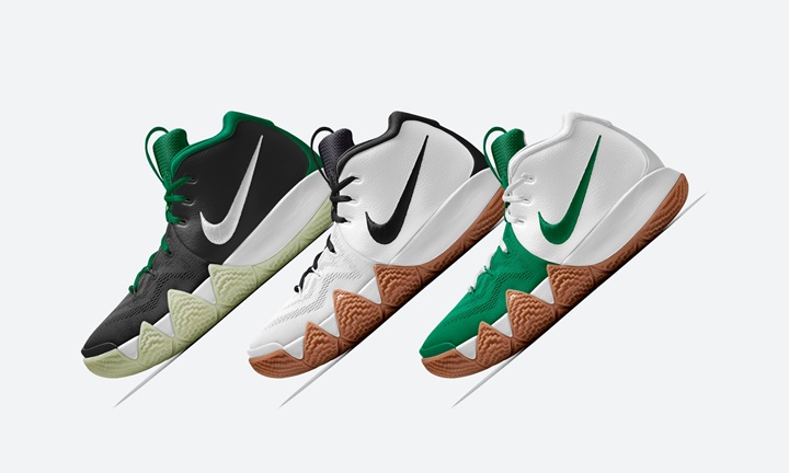 NIKE iDからチームカラーやメタリックのアクセントが設定可能なナイキ カイリー 4 (KYRIE 4)