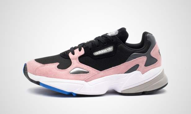 adidas Originals WMNS FALCON “Core Black/Pink” (アディダス オリジナルス ウィメンズ ファルコン “コア ブラック/ピンク”) [B28126]