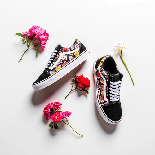 VANS OLD SKOOL “Floral-Black” (バンズ オールドスクール “フローラル-ブラック”)