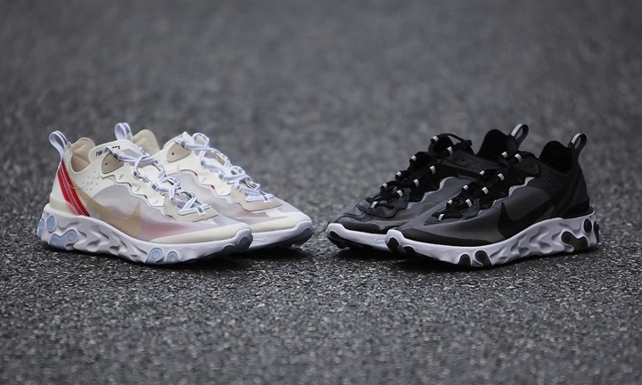 6/14発売予定！NIKE REACT ELEMENT 87 "Anthracite/Sail" (ナイキ リアクト エレメント 87 "アンスラサイト/セイル") [AQ1090-001,100]