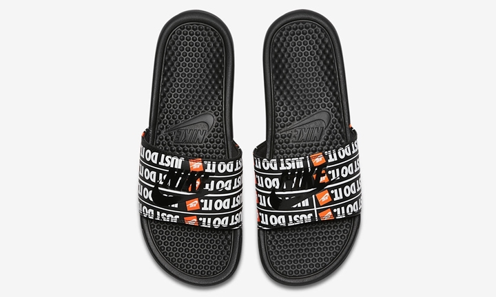 【オフィシャルイメージ】ナイキ “ジャスト ドゥ イット” コレクション ベナッシ JUST DO IT プリント “ブラック” (NIKE “JUST DO IT” COLLECTION BENASSI JDI PRINT “Black”) [631261-016]