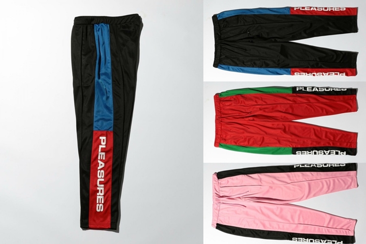 PLEASURES COLORBLOCK PANTS/トラックパンツがUAオンラインにて発売 (プレジャーズ)