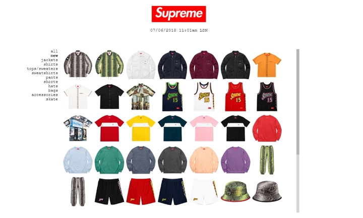 6/9発売！シュプリーム × ザ・ノース・フェイス (SUPREME THE NORTH FACE) & 2018 SPRING/SUMMER レギュラーアイテム一覧！