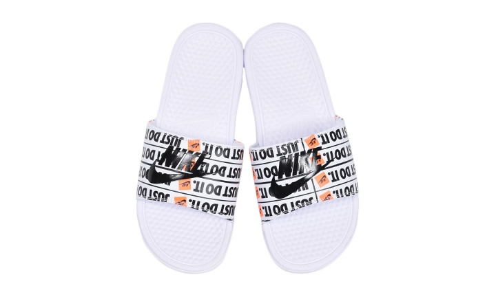 ナイキ “ジャスト ドゥ イット” コレクション ベナッシ JUST DO IT プリント “ホワイト” (NIKE “JUST DO IT” COLLECTION BENASSI JDI PRINT “White”) [631261-102]