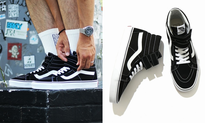 国内JOURNAL STANDARD relume限定！VANS Sk8-Hi REISSUE ベルクロが7月下旬発売 (ジャーナルスタンダード バンズ)