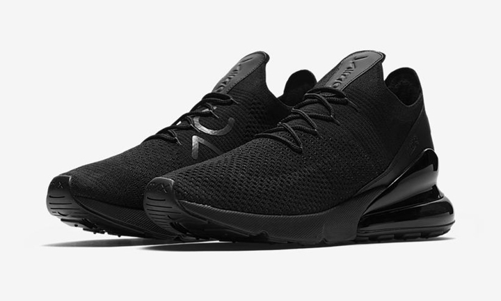 【オフィシャルイメージ】7月発売予定！ナイキ エア マックス 270 フライニット “ブラック” (NIKE AIR MAX 270 FLYKNIT “Black”) [AO1023-005]