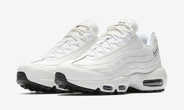 【オフィシャルイメージ】6月発売！ナイキ エア マックス 95 レザー “サミット ホワイト” (NIKE AIR MAX 95 LEATHER “Summite White”) [AQ8758-100]