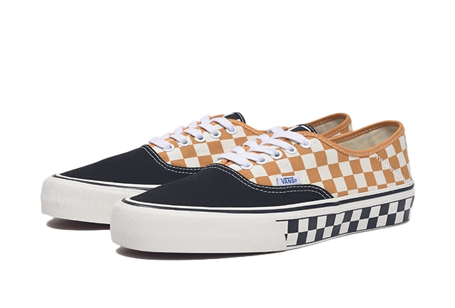 VANS AUTHENTIC SF SURF CHECK “Black/Sunflower” (バンズ オーセンティック SF サーフチェック “ブラック/サンフラワー”)