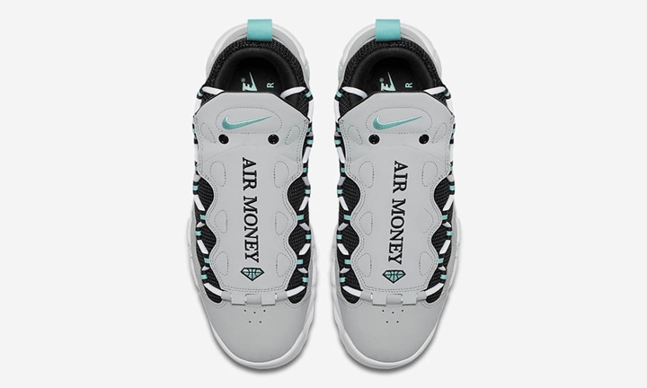 6/15発売！ナイキ エア モア マネー “ウルフ グレー/アイランド グリーン” (NIKE AIR MORE MONEY “Wolf Grey/Island Green”) [AJ2998-003]