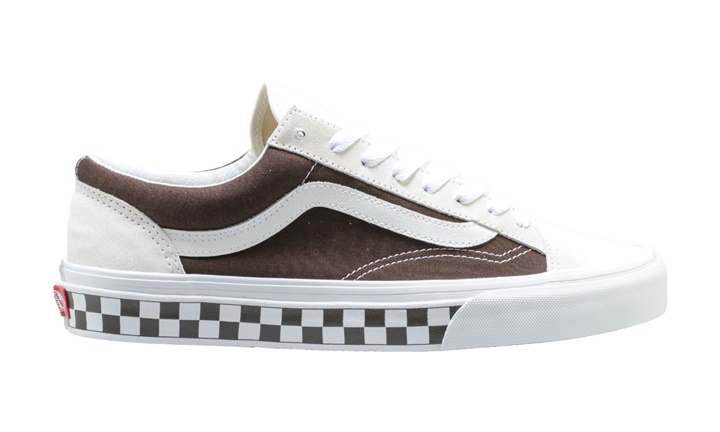 VANS STYLE 36 CHECKERBOARD "White/Brown" (バンズ スタイル 36 チェッカーボード "ホワイト/ブラウン")