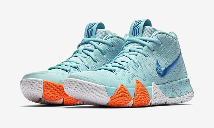 【オフィシャルイメージ】6/15発売！ナイキ カイリー 4 EP “ライト アクア/ネオ ターコイズ” (NIKE KYRIE 4 EP “Light Aqua/Neo Turqoise”) [943807-402]