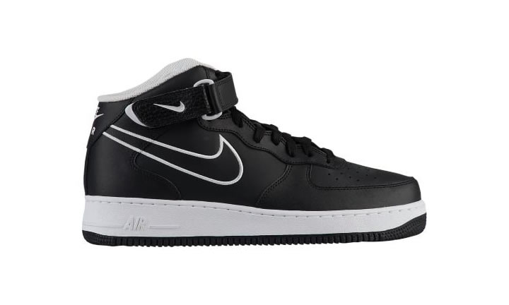 ナイキ エア フォース 1 07 ミッド “ブラック/ホワイト” (NIKE AIR FORCE 1 07 MID “Black/White”) [AQ8650-001]