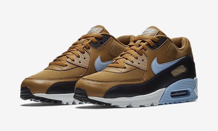 【オフィシャルイメージ】ナイキ エア マックス 90 エッセンシャル “ブラウン/ブラック/ブルー (NIKE AIR MAX 90 ESSENTIAL “Brown/Black/Blue”) [AJ1285-202]