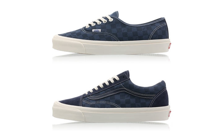 VANS VAULT OG LX OLD SKOOL/AUTHENTIC "Checkerboard/Majolica Blue" (バンズ ヴォルト オールドスクール/オーセンティック "チェッカボード/マジョリカ ブルー")