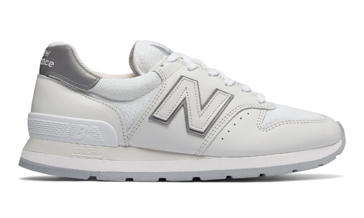 上質なスムースレザーを使いクリーンでスタイリッシュなオールホワイトに仕上げたNew Balance M995COが発売 (ニューバランス)