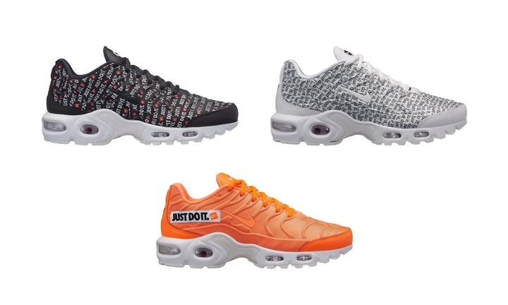 ナイキ “ジャスト ドゥ イット” コレクション エア マックス プラス (NIKE “JUST DO IT” COLLECTION AIR MAX PLUS) [862201-007,103,800]