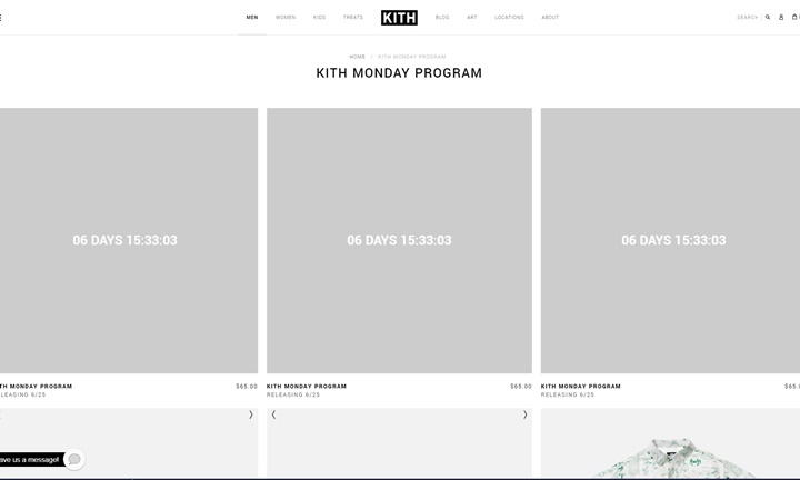 KITH MONDAY PROGRAM 2018年 第26弾が海外6/25発売予定 (キス)