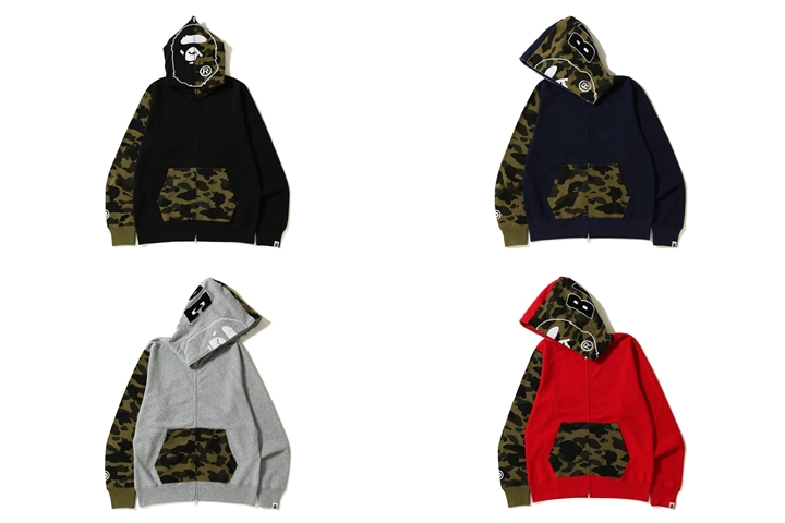 A BATHING APEからブランドを象徴するアイコンであるエイプヘッドをフード部分にあしらった「2ND APE HOODIE」が6/23発売 (ア ベイシング エイプ)