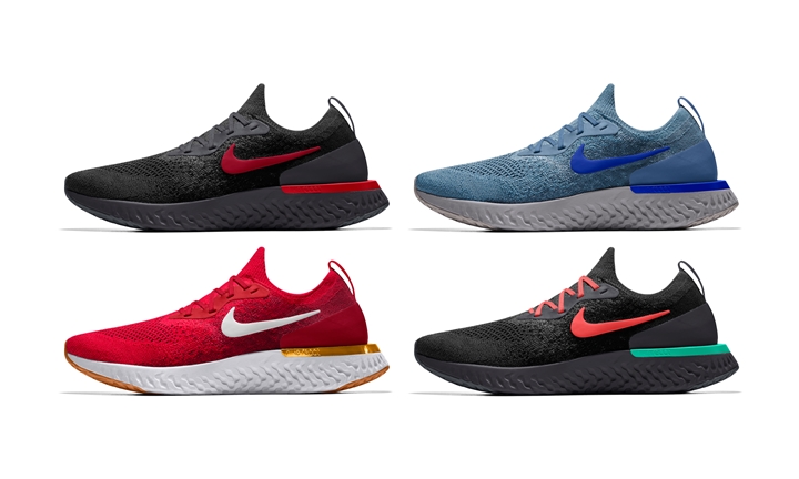 フライニットのカラーリングが選択可能！NIKE iD EPIC REACT FLYKNIT (ナイキ エピック リアクト フライニット)