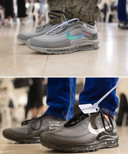 2019年春夏ランウェイにて、OFF-WHITE c/o VIRGIL ABLOH × NIKE AIR MAX 97が登場 (オフホワイト ナイキ エア マックス 97)