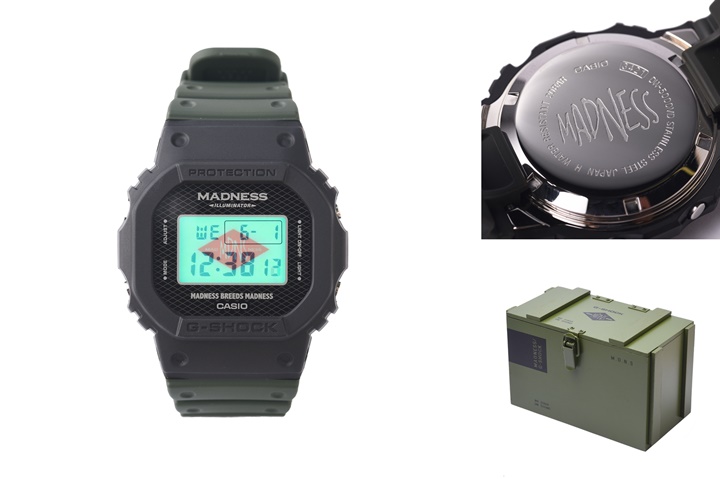 MADNESS x G-SHOCK DW-5000MDが6/25から発売 (マッドネス Gショック ジーショック)