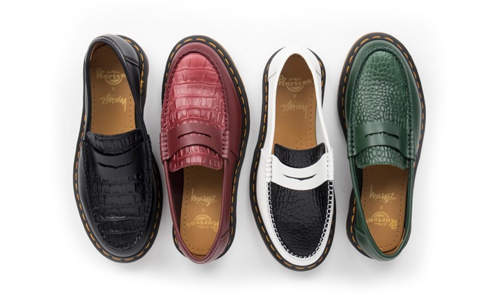 6/29発売！Dr. Martens × STUSSY PENTON LOAFER SMOOTH CROCO 4カラー (ドクターマーチン ステューシー)