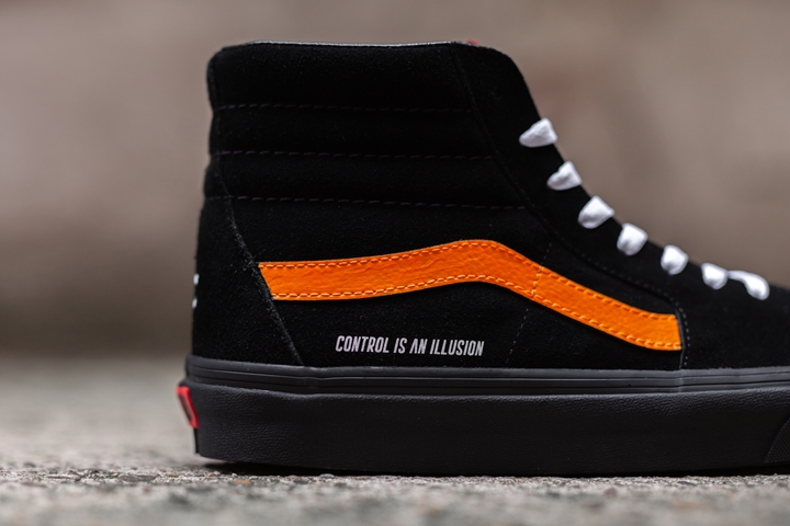 Coutié x VANS SK8-HI “CONTROL IS AN ILLUSION” CUSTOM (クーティー バンズ スケートハイ)