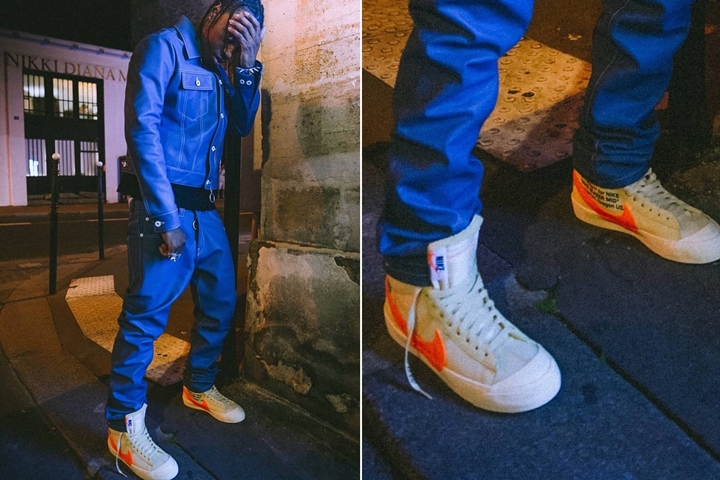 【オフィシャル発表】2019 F/W発売予定！OFF-WHITE c/o VIRGIL ABLOH × NIKE BLAZER STUDIO MID “Cream/Orange” “Part 2” (オフホワイト ナイキ ブレーザー スタディオ ミッド “クリーム/オレンジ” “パート 2”)