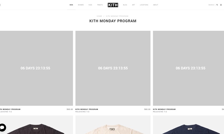 KITH MONDAY PROGRAM 2018年 第27弾が海外7/2発売予定 (キス)