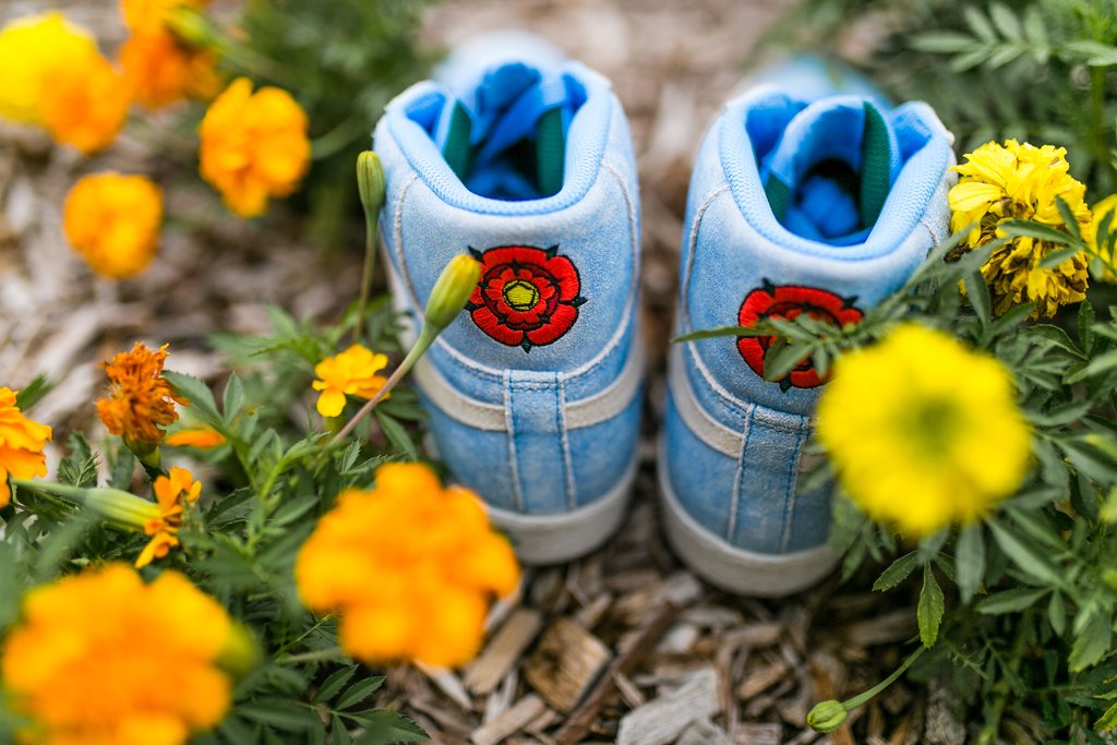 ナイキ SB ズーム ブレーザー ミッド "ユニバーシティ ブルー/ライト ボーン" (NIKE SB ZOOM BLAZER MID "University Blue/Light Bone")