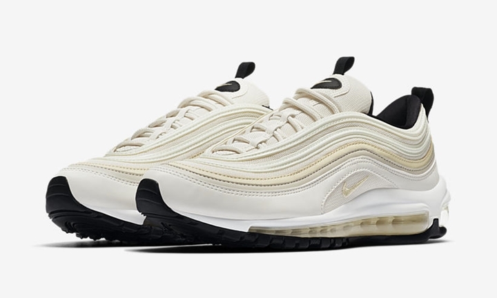 【オフィシャルイメージ】ナイキ ウィメンズ エア マックス 97 “ベージュ/ブラック” (NIKE WMNS AIR MAX 97 “Beige/Black”) [921733-007]