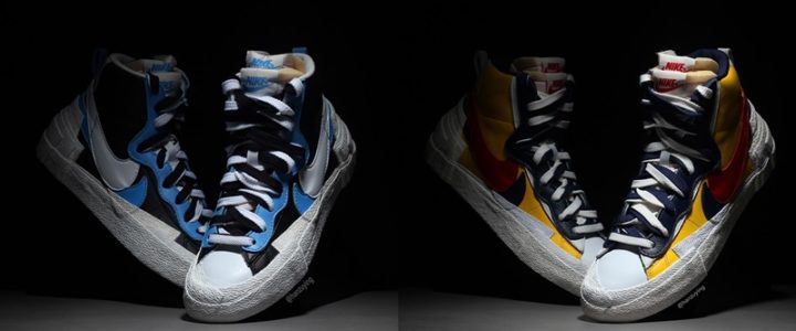 【最新ルックが登場】サカイ ナイキ ブレーザー (Sacai NIKE BLAZER "Blue/Yellow") [BV0072-001,700]
