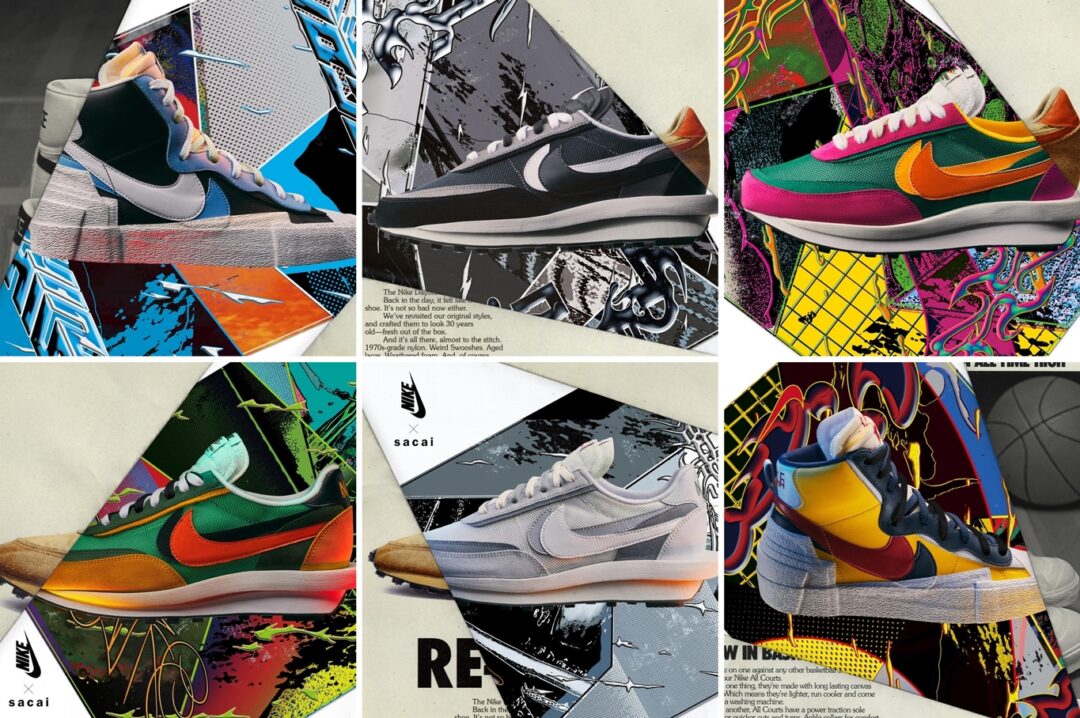 【更新＊5/16 と 5/30 発売】sacai × NIKE 最新コラボシューズが2019 春夏コレクションにて発表 (サカイ ナイキ)