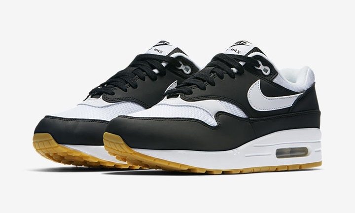 【オフィシャルイメージ】ナイキ ウィメンズ エア マックス 1 プレミアム “ブラック/ホワイト/ガム” (NIKE WMNS AIR MAX 1 PREMIUM “Black/White/Gum”) [319986-038]