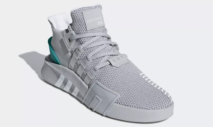 adidas Originals EQT BASKETBALL ADV “Grey/Sub Green” (アディダス オリジナルス エキップメント バスケットボール ADV “グレー/サブ グリーン”) [B37514]