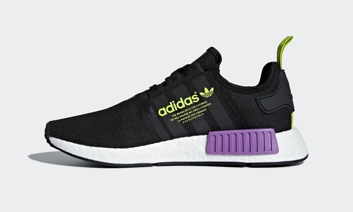 8/1発売！adidas Originals NMD_R1 “Core Black/Shock Purple” (アディダス オリジナルス エヌ エム ディー “コア ブラック/ショック パープル”) [D96627]