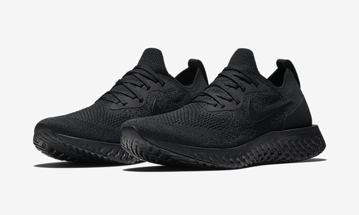 【オフィシャルイメージ】ナイキ エピック リアクト フライニット “トリプル ブラック” (NIKE EPIC REACT FLYKNIT “Triple Black”) [AQ0067-003]