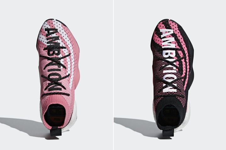 Pharrell Williams x adidas Originals Crazy BYW “Core Black/Chalk Pink” (ファレル・ウィリアムス アディダス オリジナルス クレイジー BYW “コア ブラック/チョーク ピンク”) [G28182,28183]