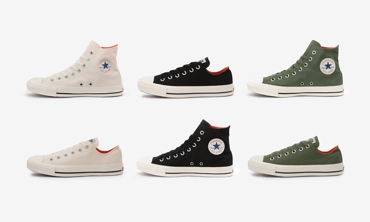 ミリタリーアイテムに見られるカラーリングと素材を使用したCONVERSE ALL STAR MILCOLOR OX/HIが7月発売 (コンバース オールスター ミルカラー OX/HI)