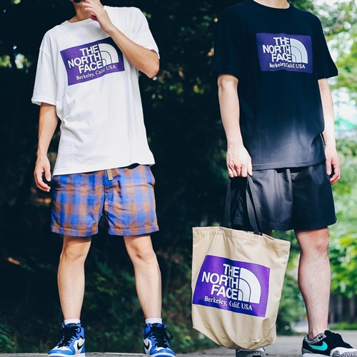 コットン生地を使ったロゴプリントTEE/トートバッグがTHE NORTH FACE PURPLE LABELからリリース (ザ・ノース・フェイス パープルレーベル)