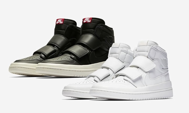 【オフィシャルイメージ】ナイキ エア ジョーダン 1 RE ハイ ダブル ストラップ “ブラック/ホワイト” (NIKE AIR JORDAN 1 RE HIGH Double Strap “Black/White”) [AQ7924-001,100]