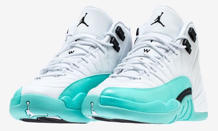 8/4発売！ナイキ ウィメンズ エア ジョーダン 12 “ライト アクア” (NIKE WMNS AIR JORDAN XII “Light Aqua”) [510815-100]