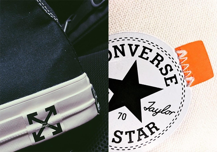 ニューモデルのOFF-WHITE C/O VIRGIL ABLOH x CONVERSE CHUCK TAYLOR 70のショットが登場 (オフホワイト コンバース チャックテイラー)