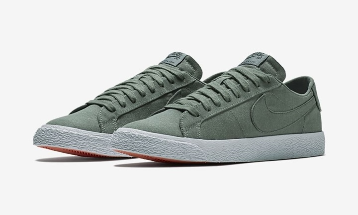 【オフィシャルイメージ】ナイキ SB ズーム ブレーザー ロー キャンバス “クレイ グリーン” (NIKE SB ZOOM BLAZER LOW CANVAS “Clay Green”) [AH3370-300]