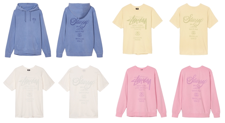 STUSSY 2018 SUMMER WORLD TOUR PACKが発売 (ステューシー ワールド ツアー パック)