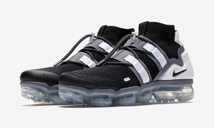 8/2発売予定！ナイキ エア ヴェイパーマックス フライニット ユーティリティー “ブラック/クール グレー” (NIKE AIR VAPORMAX FLYKNIT UTILITY “Black/Cool Grey”) [AH6834-003]