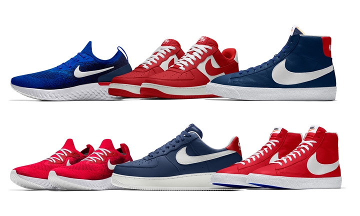 NIKE iD 新作！アッパーの素材をレザー、スエード、キャンバスから選択可能なAIR FORCE 1 LOW/BLAZER MID/EPIC REACT FLYKNIT (ナイキ エア フォース 1 ロー)