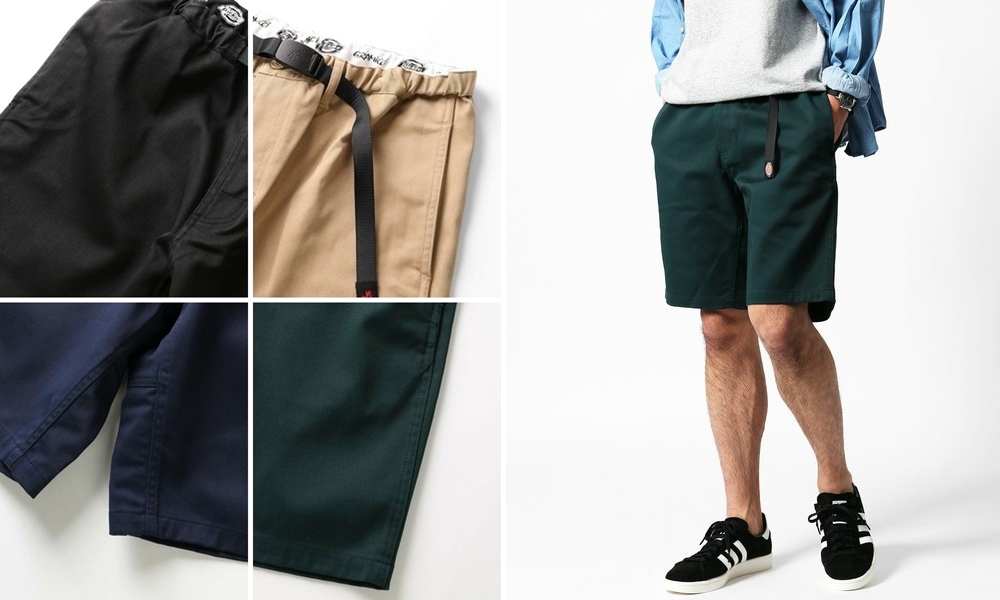 Dickies × GRAMICCI × FREAK’S STORE コラボシリーズが今年も！別注 TC ZIPPER SHORTSが7月下旬発売 (ディッキーズ グラミチ フリークスストア)