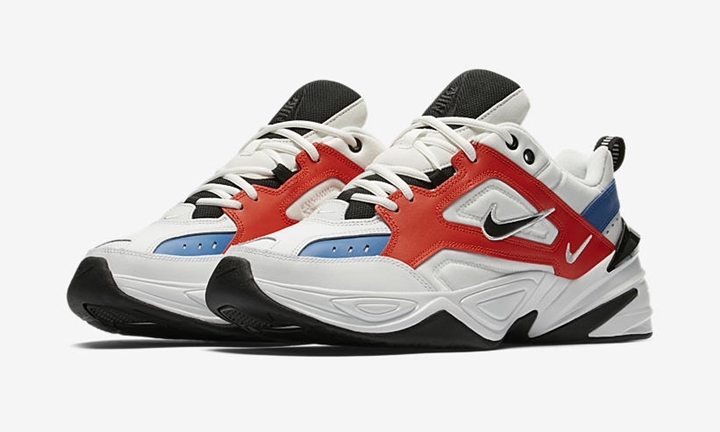 【オフィシャルイメージ】ナイキ M2K テクノ “サミット ホワイト/チーム オレンジ” (NIKE M2K TEKNO “Summit White/Team Orange”) [AV4789-100]